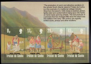 Tristan Da Cunha #360-363a, Complete Set(5), 1984, Never Hinged