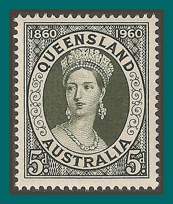 Australia 1960 Stamp Centenary, MNH 338,SG337