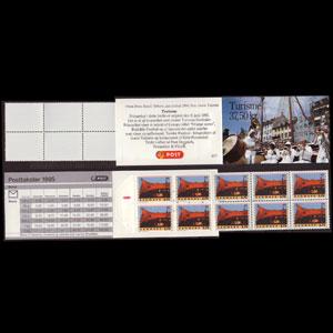 DENMARK 1995 - Scott# 1031A Booklet-Festival NH