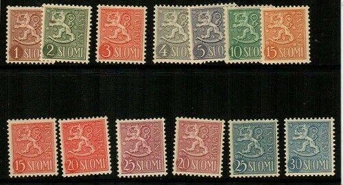 Finland Scott 312-23 Mint NH (Catalog Value $55.15)