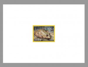 MALI 2021 - DELUXE PROOF 1v - FROGS FROG AMPHIBIENS - ULTRA RARE MNH-