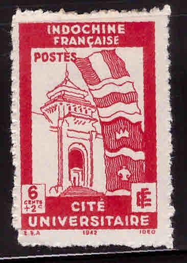 French Indo-China Scott B20 Unused NGAI semi-postal