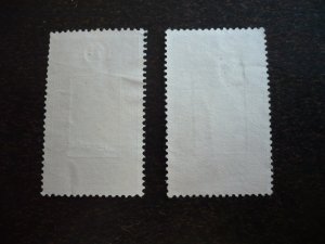 Stamps - French Guinea - Scott# 63-64 - Mint Hinged Partial Set of 2 Stamps