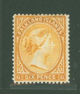 Falkland Islands #16a  Single