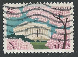 US Cat # 4982, Lincoln Memorial, Used*-