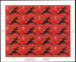 3863 Sheet of 20, MNH, XF