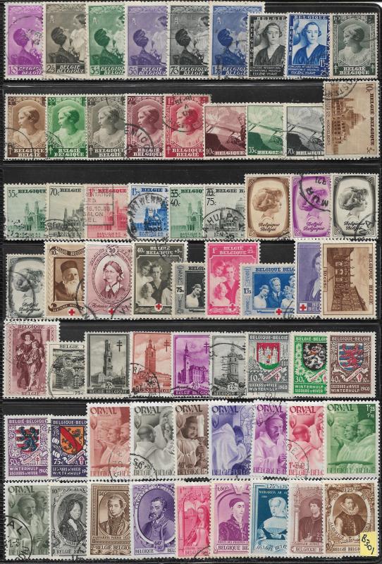 Belgium collection of 1326 DIFFERENT 2017 SCV $825.00 + -see descrip. -price cut