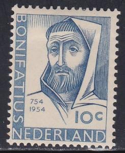 Netherlands # 365, St. Boniface, Hinged, 1/4 Cat.