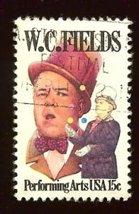 US #1803 15c W C Fields