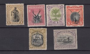 North Borneo QV 1894 Part Set To 8c SG68/73 MH BP9484