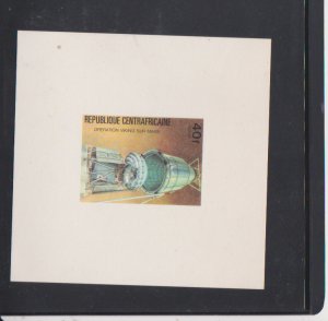 Central Africa Republic Scott # 257 MNH Card Proof Space Satellite Catalogue $10