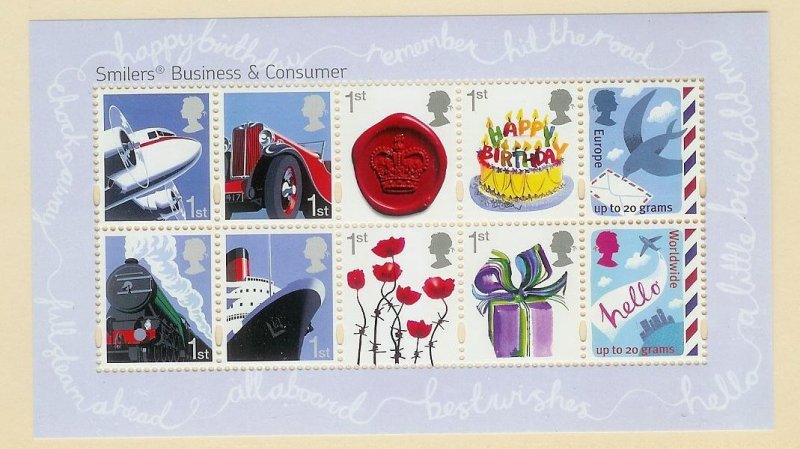 GREAT BRITAIN Sc#2744 Souvenir Sheet Mint Never Hinged