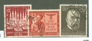 Germany #B249-51 Used Multiple