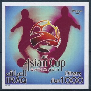 [117788] Iraq 2011 Sports Football soccer Asian cup Qatar Souvenir Sheet MNH