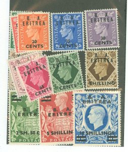 Great Britain/Eritrea #14-26 Unused Single (Complete Set)