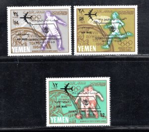 YEMEN MICHEL#237-9 FVF/MOG