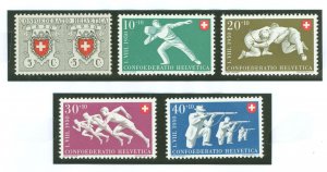 Switzerland #B191-5  Single (Complete Set)