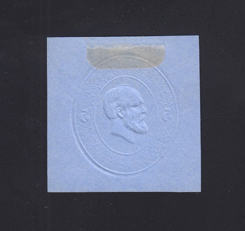 Scott #U225 Mint Cut Square, Cat $75.00