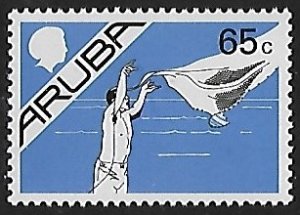 Aruba # 10 - Net Fishing - MNH.....{OnL24)