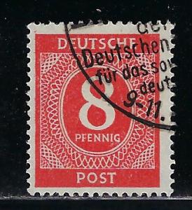 Germany AM Post Scott # 536, used