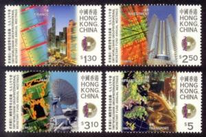 Hong Kong Sc# 799-802 MNH World Bank & IMF Meetings