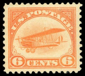 MOMEN: US STAMPS #C1 MINT OG NH PSE GRADED CERT XF-SUP 95