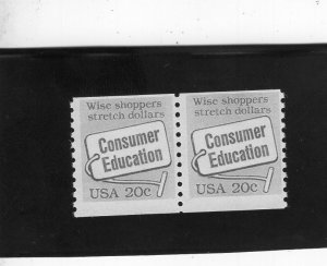 2005 Consumer Ed, MNH pair
