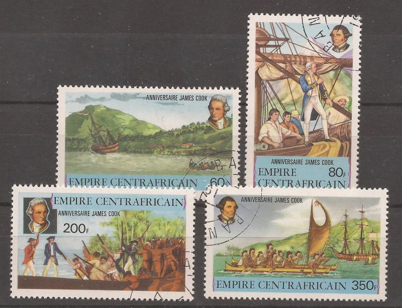 Central African Empire  # 341 - 44  used  CTO   A