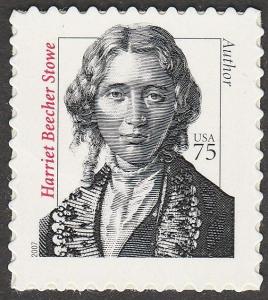 US 3430 Distinguished Americans Harriet Beecher Stowe 75c single MNH 2007