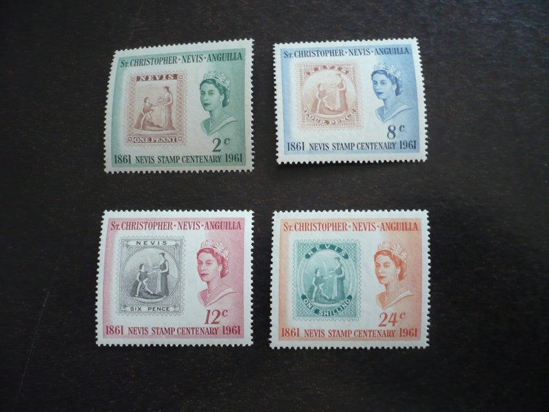 Stamps - St. Kitts-Nevis - Scott# 139-142 - Mint Never Hinged Set of 4 Stamps