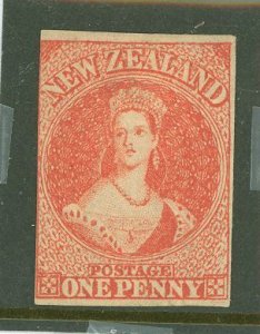 New Zealand #11e Unused Single