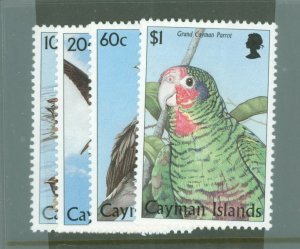 Cayman Islands #759-762 Mint (NH) Single (Complete Set) (Bird)
