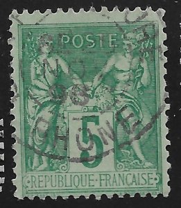 France #78 5c Peace and Commerce