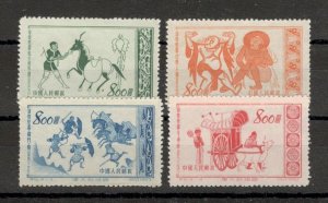 CHINA - MNG SET - GLORIOUS MOTHER COUNTRY - 1953.