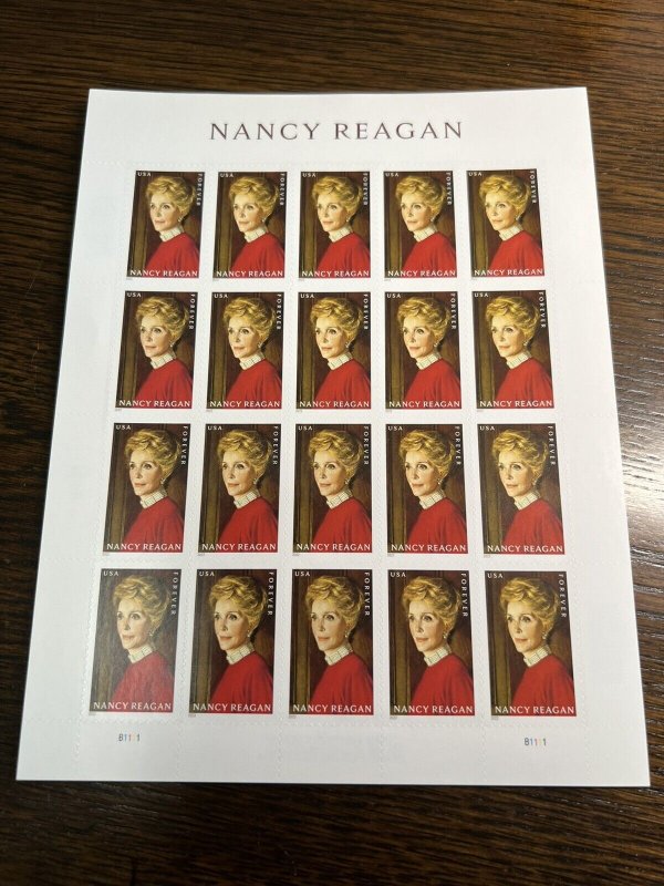 Scott#5702-Nancy Reagan (forever) Sheet of 20 MNH