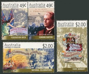 Australia 1927-1930,1930a,MNH. Federation of Australia,centenary,2001.