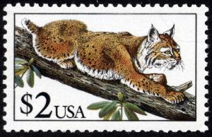 SC#2482 $2.00 Bobcat  MNH