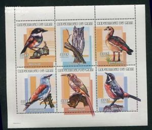 Mali 2000, Birds 6v m/s, MNH