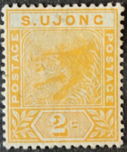 Malaya Sungei Ujong 1894 SG51 2c orange MM