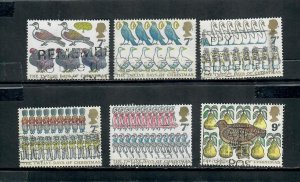 G.B 1977  COMMEMORATIVES  SET XMAS  h 071220   , USED