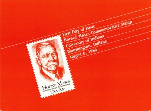 USPS 1st Day of Issue Ceremony Program 2095 Horace Moses Junior Achievement 1984