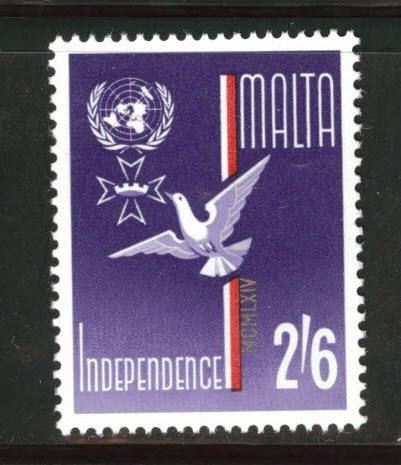 MALTA  Scott 308 MNH** key stamp