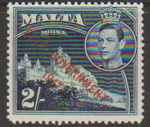 Malta SG 245 - George VI self Government Lightly Mounted Mint 