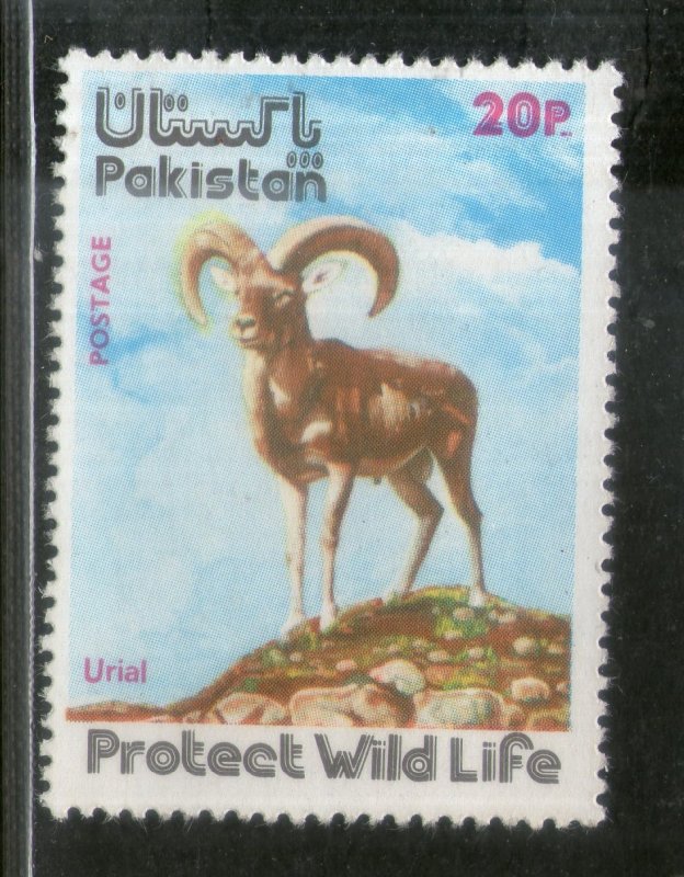 Pakistan 1975 Wildlife Protection Sheep Animals Sc 393 MNH # 677