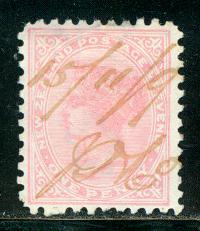 New Zealand Scott # 61, used, perf 10