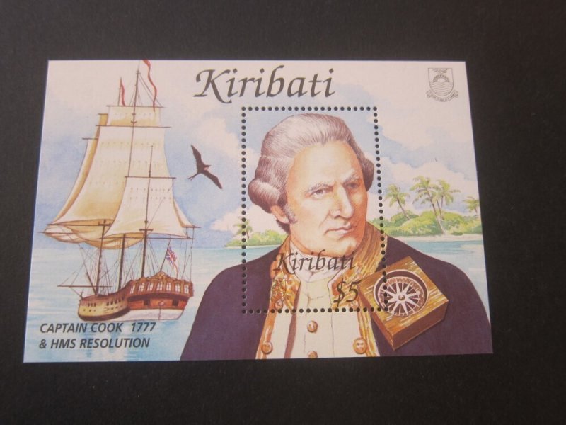 Kiribati 2002 Sc 810 Captain Cook set MNH