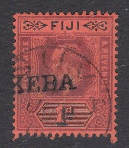 FIJI EVII 1d - LAKEBA straight line cancel..................................N535