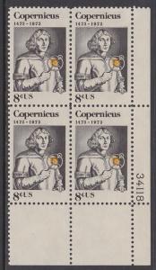 1488 Copernicus Plate Block MNH