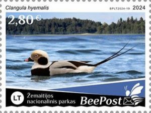 BEEPOST LITHUANIA - 2024 - Birds - Perf Single Stamp - MNH - Private Issue