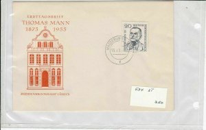 german democratic republic 1950s stamps cover ref 19199
